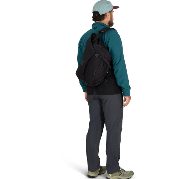 Schoudertassen|Herentassen>Osprey Metron 18 Messenger magma brown-goby orange