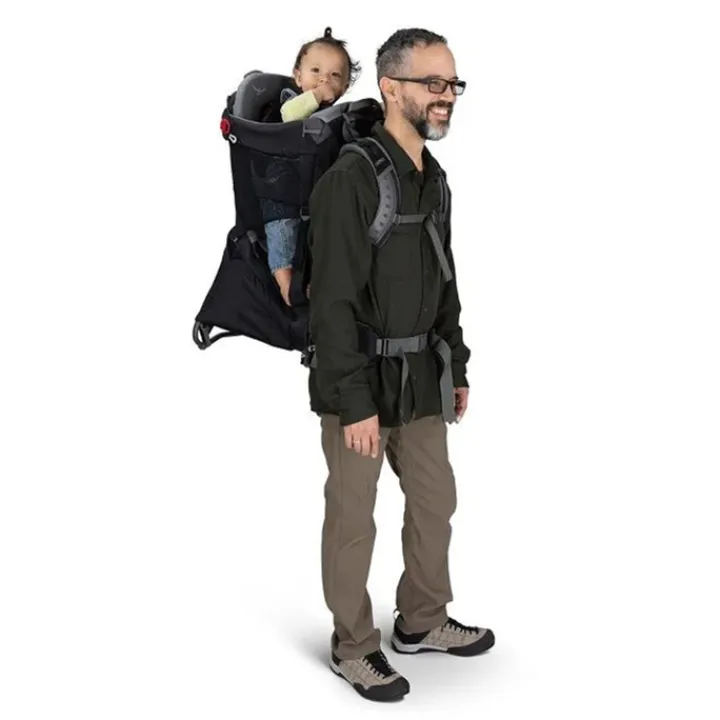 Kinderdragers|Heren Rugzakken>Osprey Poco Child Carrier black