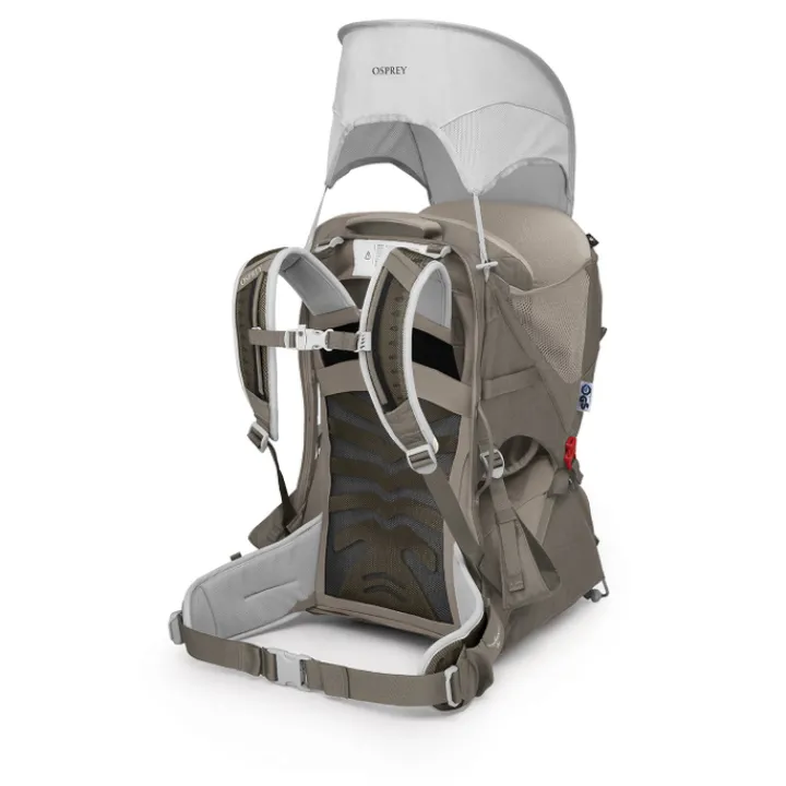 Kinderdragers|Heren Rugzakken>Osprey Poco LT concrete tan