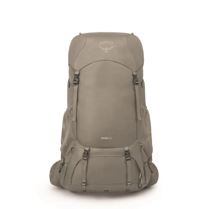 Grote Rugzakken|Trekking Rugzakken>Osprey Renn 50 Women's pediment grey/linen tan
