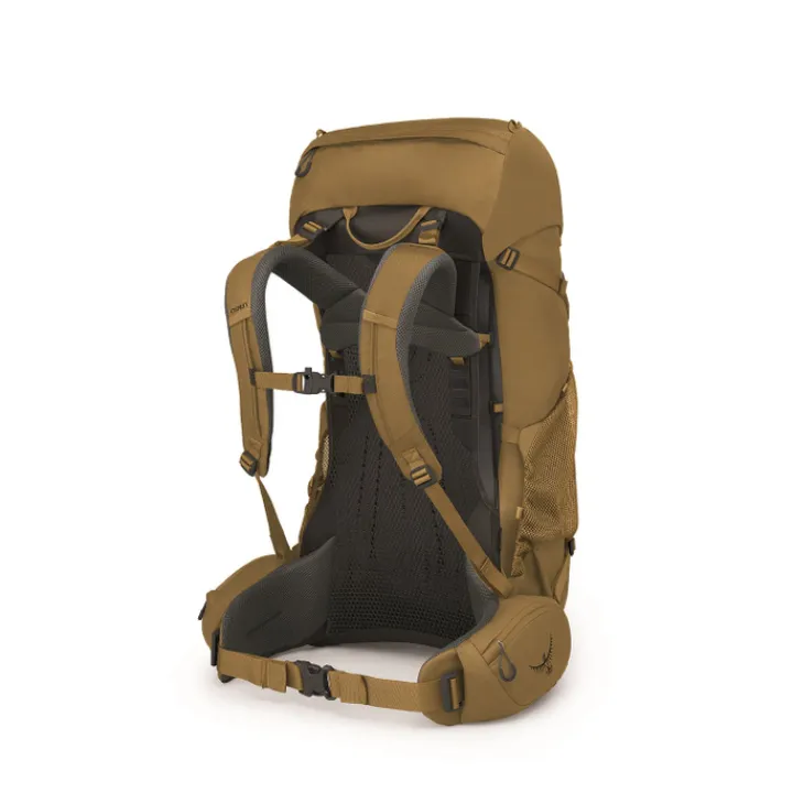 Grote Rugzakken|Trekking Rugzakken>Osprey Rook 50 histosol brown/rhino grey