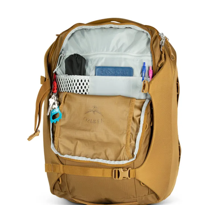 Grote Rugzakken|Heren Rugzakken>Osprey Sojourn Porter Travel Pack 46L koseret green