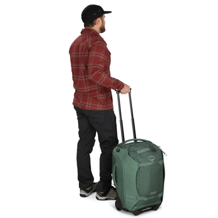 Rugzak Met Wieltjes|Heren Reistassen>Osprey Sojourn Shuttle Wheeled Duffel 45L black