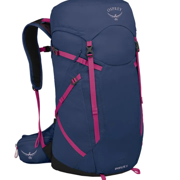 Wandelrugzakken|Hiking Backpacks>Osprey Sportlite 30 S-M alkaline-hotspot pink