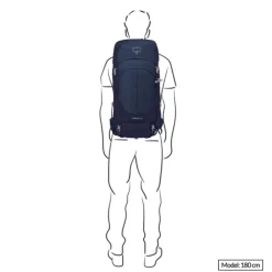Hiking Backpacks|Heren Rugzakken>Osprey Stratos 36 Backpack cetacean blue