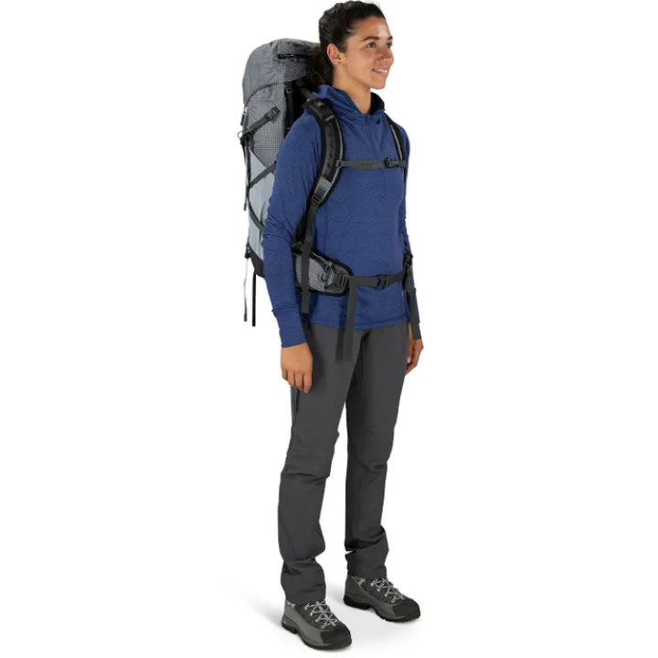 Trekking Rugzakken|Hiking Backpacks>Osprey Tempest Pro 40 WXS/S silver lining