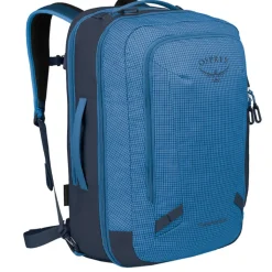 Grote Rugzakken|Heren Rugzakken>Osprey Transporter Carry On Bag 44 blue flame-scoria blue