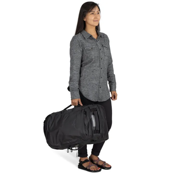 Heren Reistassen|Dames Reistassen>Osprey Transporter Squffel 70 raven black-black