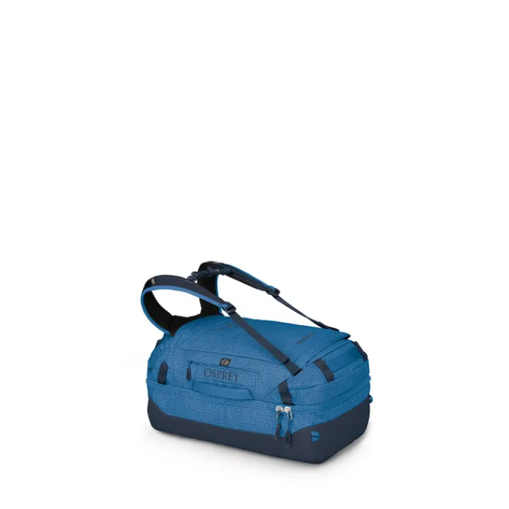 Heren Reistassen|Dames Reistassen>Osprey Transporter Squffel 70 blue flame-scoria blue
