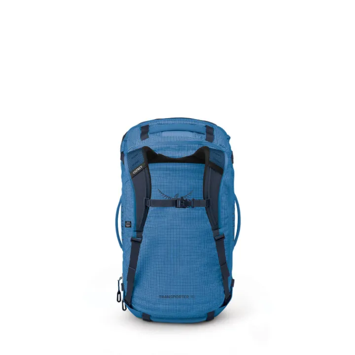 Heren Reistassen|Dames Reistassen>Osprey Transporter Squffel 70 blue flame-scoria blue