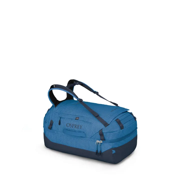 Heren Reistassen|Dames Reistassen>Osprey Transporter Squffel 70 blue flame-scoria blue