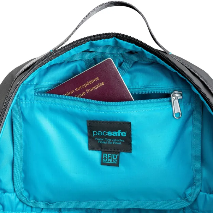 Daypack|Anti Diefstal Rugzakken>Pacsafe Eco 25L Backpack Econyl black