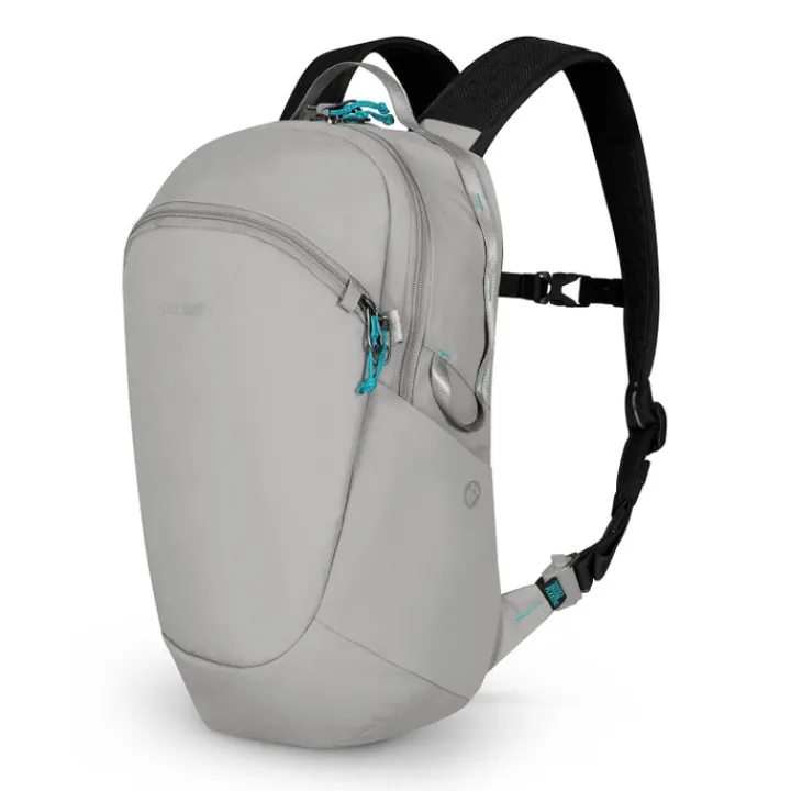Kleine Rugzakken|Daypack>Pacsafe Eco 18L Backpack Econyl gravity gray