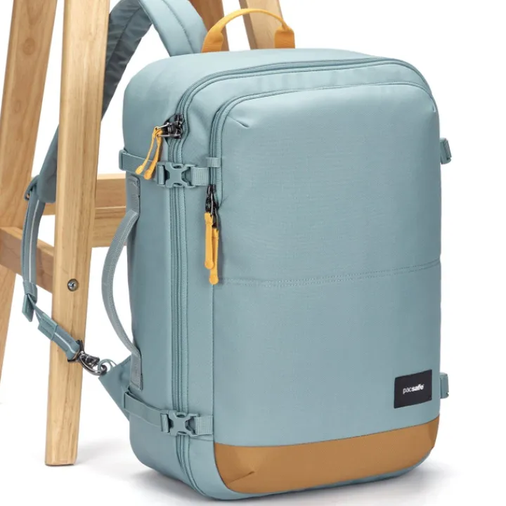 Daypack|Anti Diefstal Rugzakken>Pacsafe Go Carry-On Backpack 34L Anti-Theft fresh mint