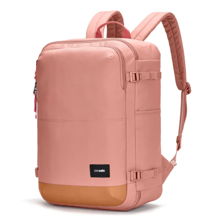 Daypack|Anti Diefstal Rugzakken>Pacsafe Go Carry-On Backpack 34L Anti-Theft rose