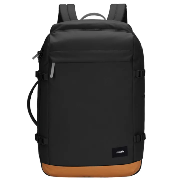 Grote Rugzakken|Daypack>Pacsafe Go Carry-On Backpack 44L Anti-Theft jet black