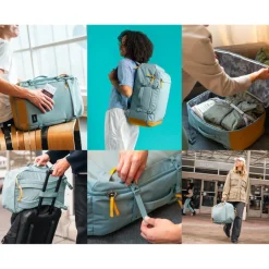 Grote Rugzakken|Daypack>Pacsafe Go Carry-On Backpack 44L Anti-Theft fresh mint