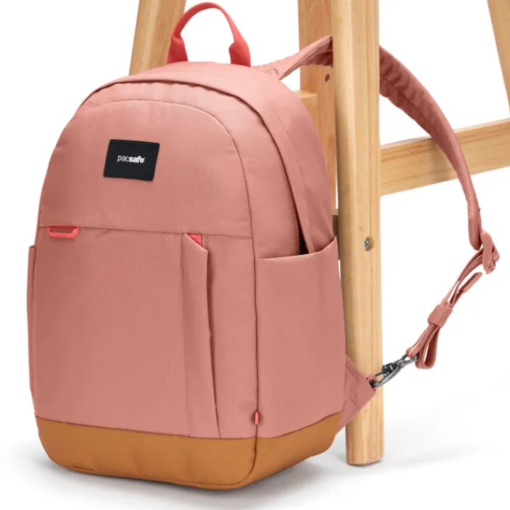 Kleine Rugzakken|Anti Diefstal Rugzakken>Pacsafe Go 15L Backpack Anti-Theft rose