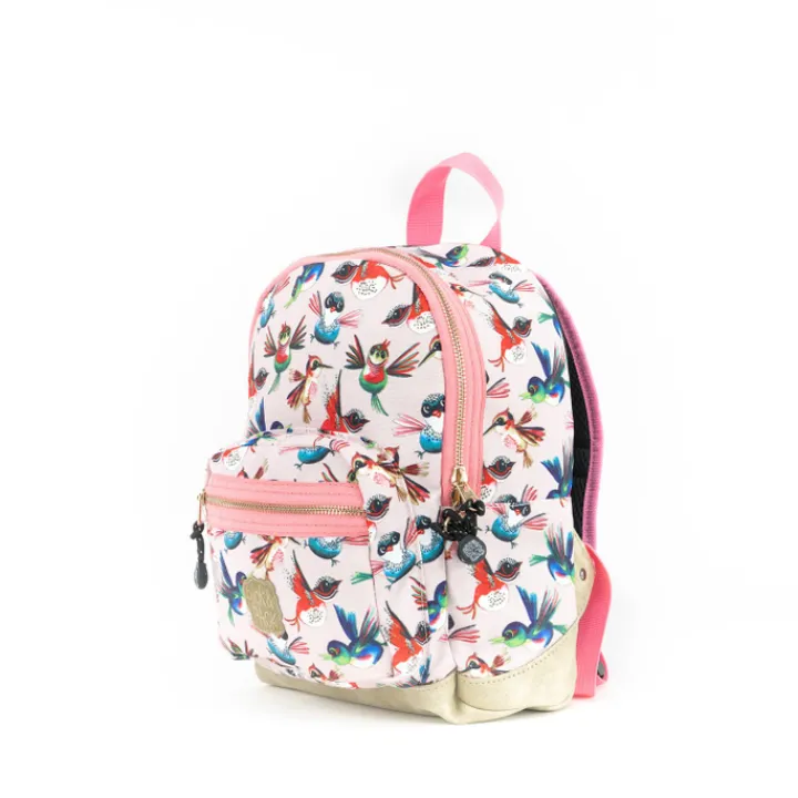 Peuter Rugzakken|Meisjesrugzakken>Pick & Pack Birds Backpack S soft pink