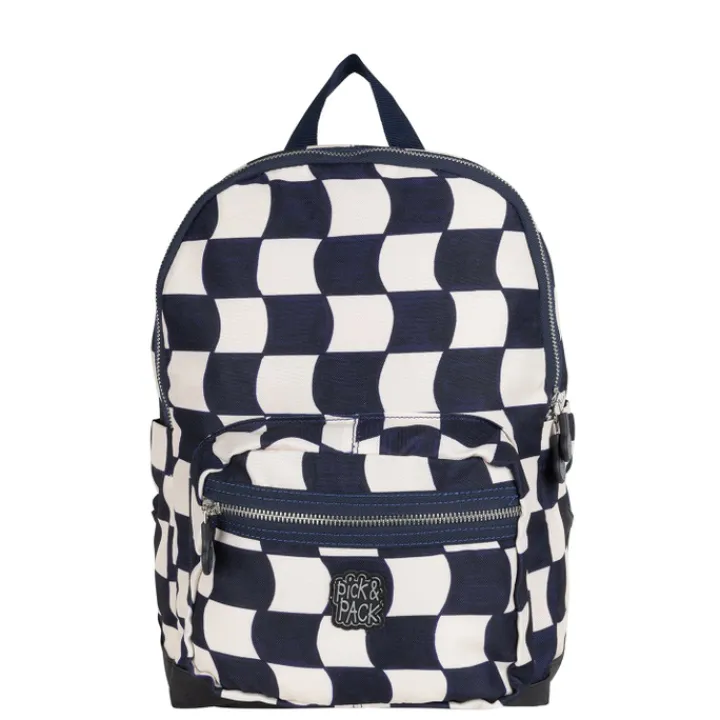 Peuter Rugzakken|Kinderrugzakken>Pick & Pack Check it Out Backpack M navy