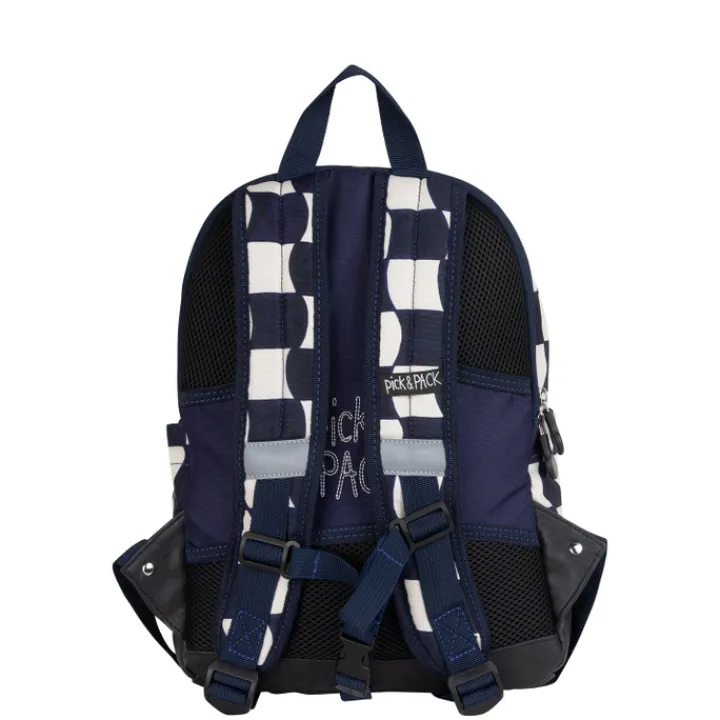 Peuter Rugzakken|Kinderrugzakken>Pick & Pack Check it Out Backpack M navy