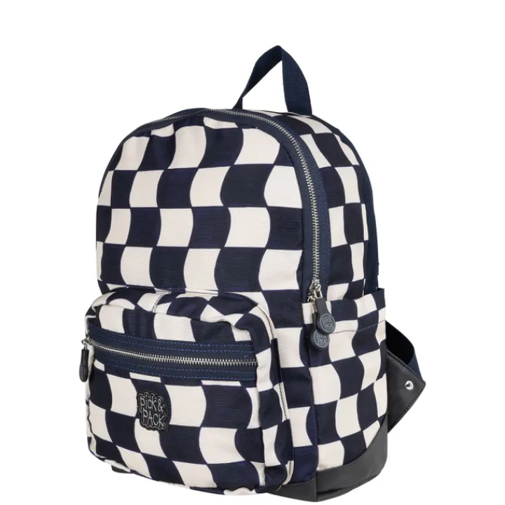 Peuter Rugzakken|Kinderrugzakken>Pick & Pack Check it Out Backpack M navy