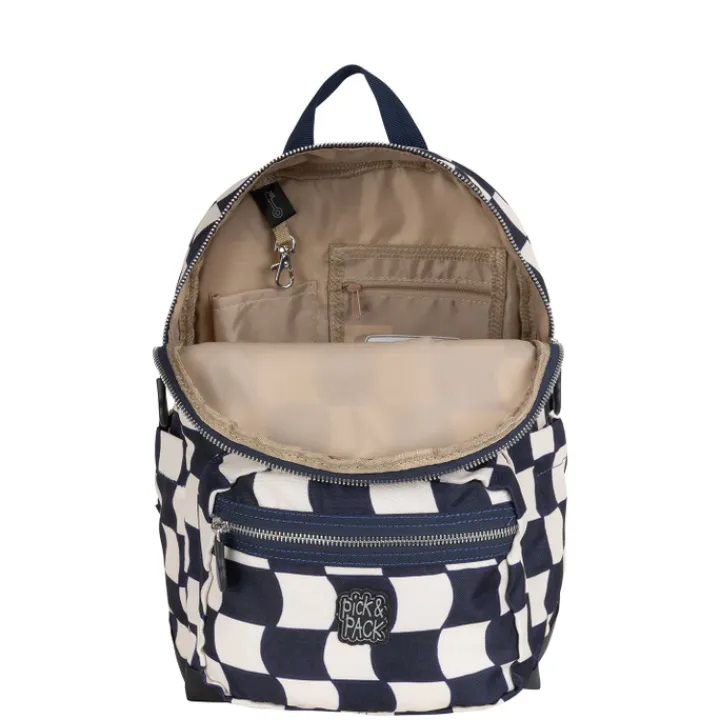 Peuter Rugzakken|Kinderrugzakken>Pick & Pack Check it Out Backpack M navy