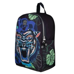 Peuter Rugzakken|Kinderrugzakken>Pick & Pack Dangerous Cat AOP Backpack M carbon