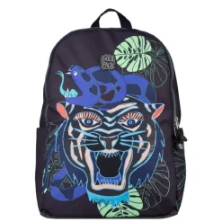 Peuter Rugzakken|Kinderrugzakken>Pick & Pack Dangerous Cat AOP Backpack L carbon