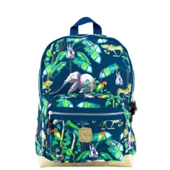 Peuter Rugzakken|Kinderrugzakken>Pick & Pack Happy Jungle Backpack M navy
