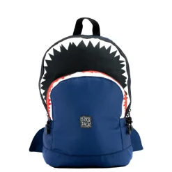 Peuter Rugzakken|Kinderrugzakken>Pick & Pack Shark Shape Backpack M navy