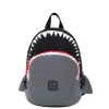 Peuter Rugzakken|Kinderrugzakken>Pick & Pack Shark Shape Backpack S visible grey