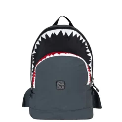 Peuter Rugzakken|Kinderrugzakken>Pick & Pack Shark Shape Backpack M anthracite