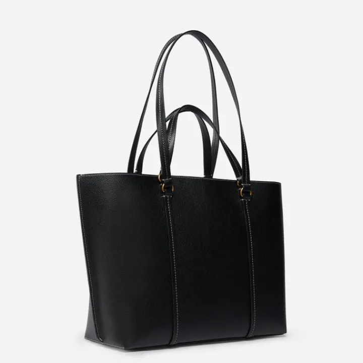 Schoudertassen|Handtassen>Pinko Carrie Shopper Big Pelle Botta black