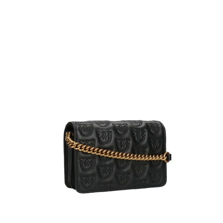 Schoudertassen|Crossbody>Pinko Love Click Mini Chevron black