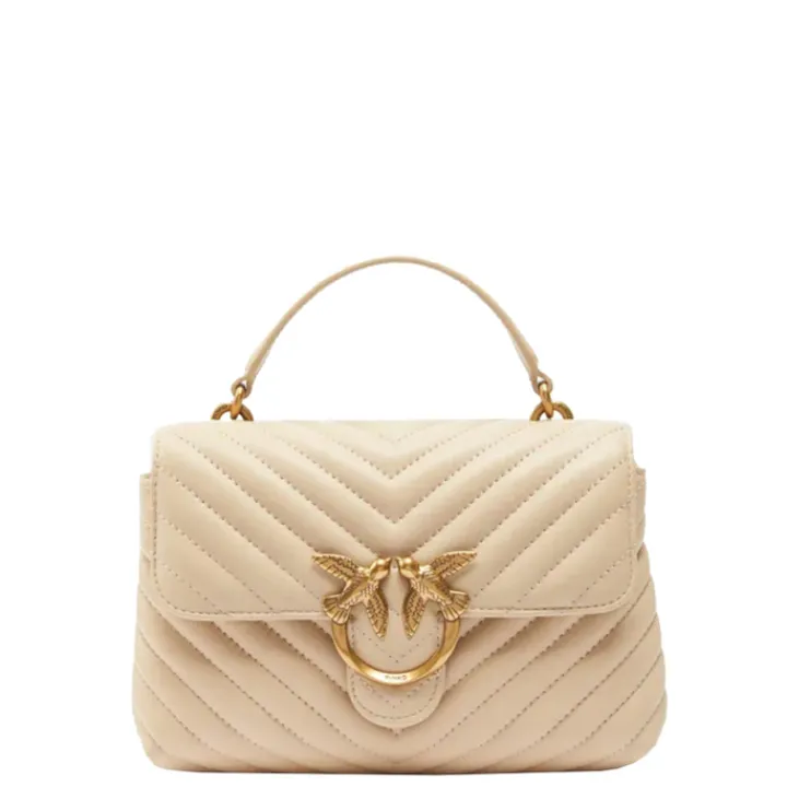 Schoudertassen|Handtassen>Pinko Love Lady Puff Mini Cl beige