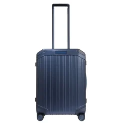 Ryanair Trolleys|Handbagage Trolleys>Piquadro ALU-B2 Cabin Trolley 55 blue