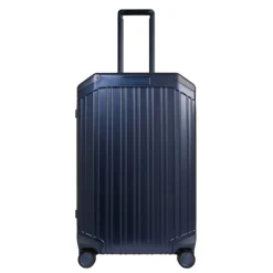 Harde Koffers|Reiskoffers>Piquadro ALU-B2 Medium Trolley 69 blue
