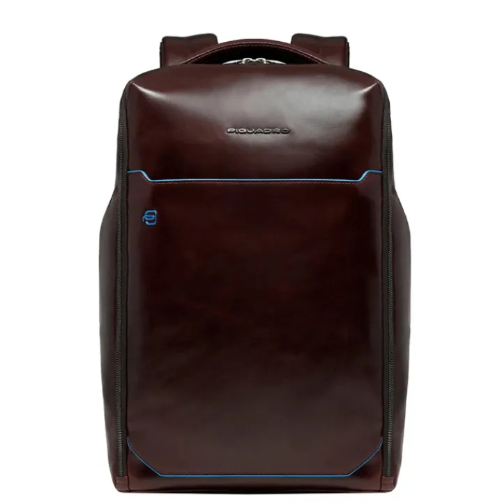 Kleine Rugzakken|14 Inch Laptoptassen>Piquadro B2 Laptop Backpack 14" brown