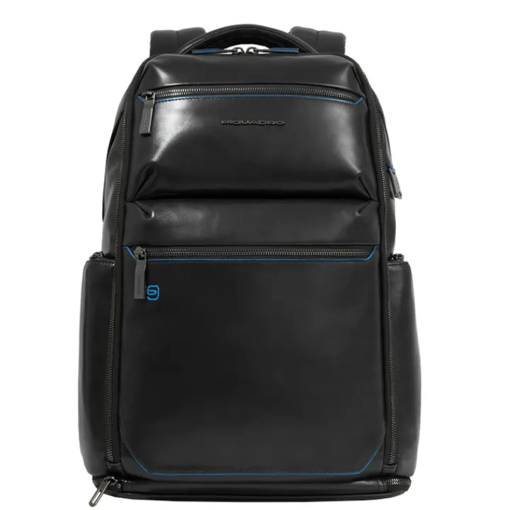 15.6 Inch Laptoptassen|Laptop Rugzakken>Piquadro B2 Laptop Backpack Large 15.6" black