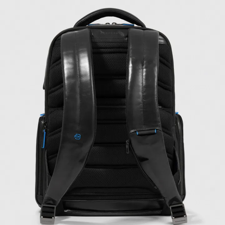 15.6 Inch Laptoptassen|Laptop Rugzakken>Piquadro B2 Laptop Backpack Large 15.6" black