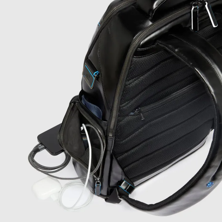 15.6 Inch Laptoptassen|Laptop Rugzakken>Piquadro B2 Laptop Backpack Large 15.6" black