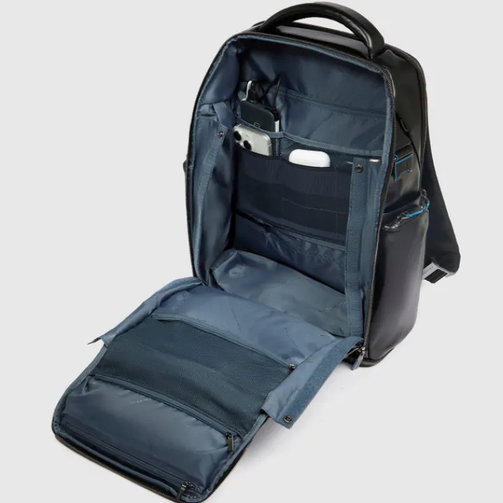 15.6 Inch Laptoptassen|Laptop Rugzakken>Piquadro B2 Laptop Backpack Large 15.6" black