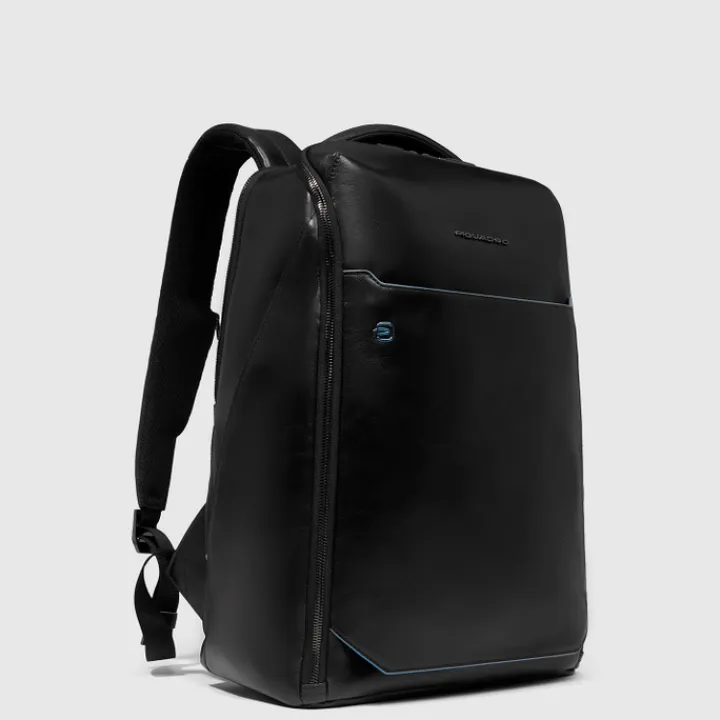 Kleine Rugzakken|14 Inch Laptoptassen>Piquadro B2 Laptop Backpack 14" black