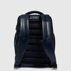 Kleine Rugzakken|14 Inch Laptoptassen>Piquadro B2 Laptop Backpack 14" blue