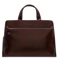 Aktetassen|Herentassen>Piquadro B2 Laptop Shoulderbag 15.6" brown