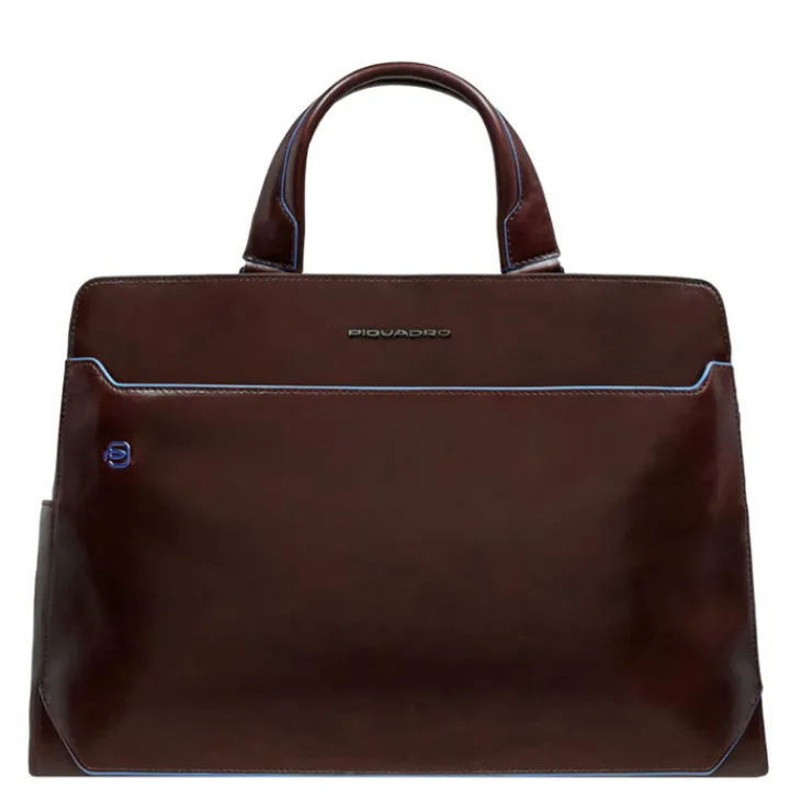 Aktetassen|Herentassen>Piquadro B2 Laptop Shoulderbag 15.6" brown