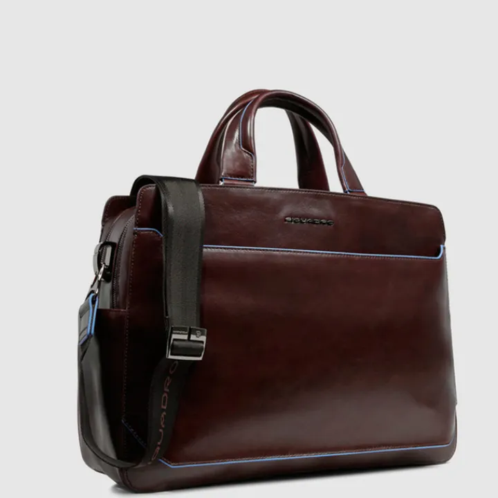 Aktetassen|Herentassen>Piquadro B2 Laptop Shoulderbag 15.6" brown