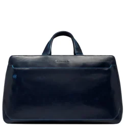 Kleine Reistassen|Handbagage Reistassen>Piquadro B2 Laptop Travelbag 14" blue