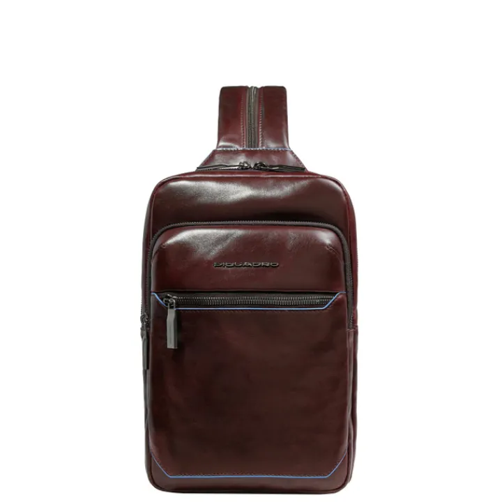 Sling Bags|Herentassen>Piquadro B2 Mono Slingbag brown